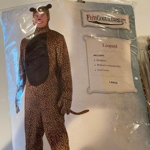 Leopard costume size Large and Medium